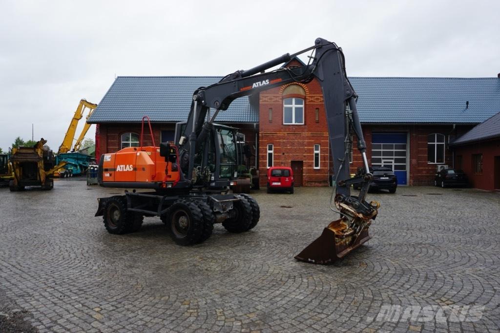 Atlas 160 W Колесни екскаватори