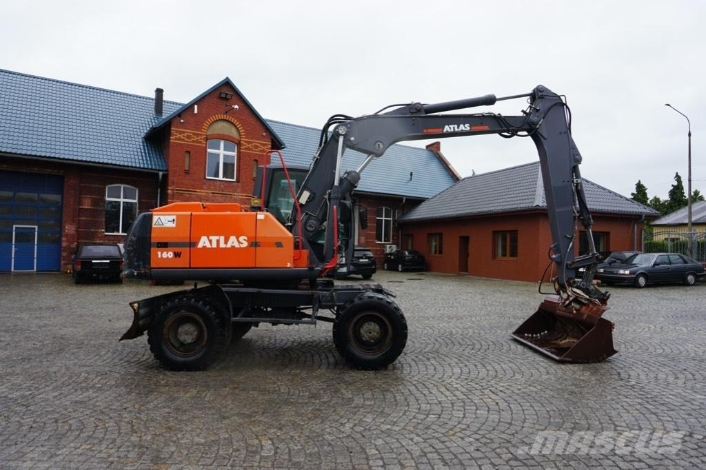 Atlas 160 W Колесни екскаватори
