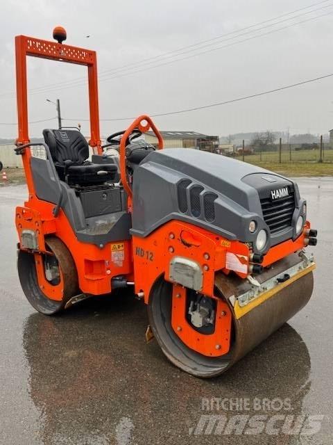 Hamm HD 12 VV Двойни барабанни ролки
