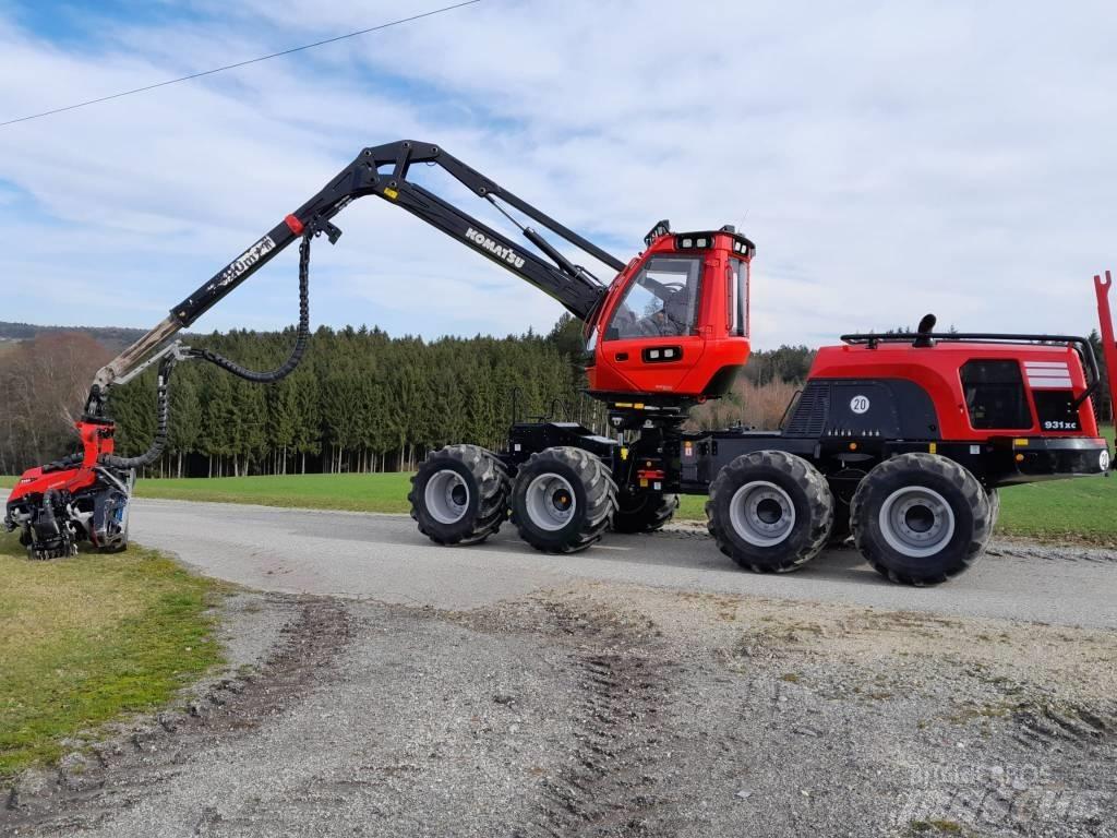 Komatsu 931xc Харвестери