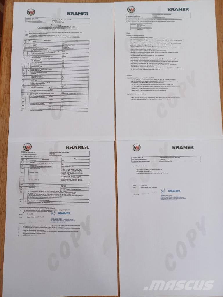 Kramer 5075 Колесни товарачи