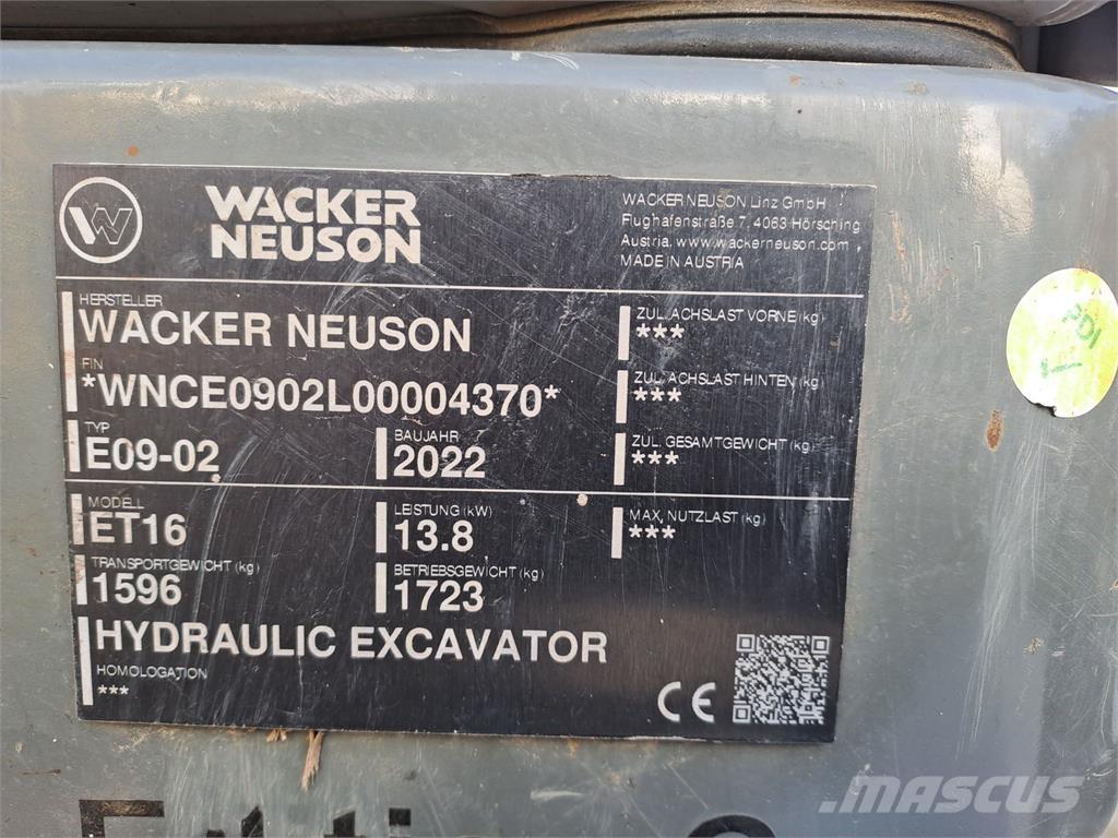 Wacker Neuson ET16 Верижен екскаватор