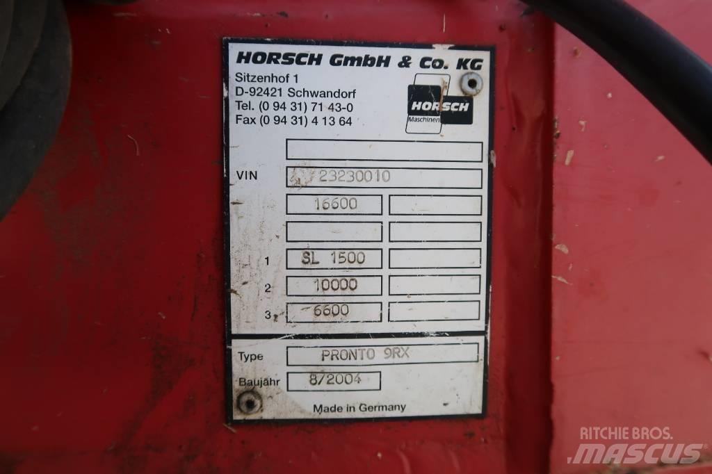 Horsch Pronto 9 RX Машини за прецизно сеене