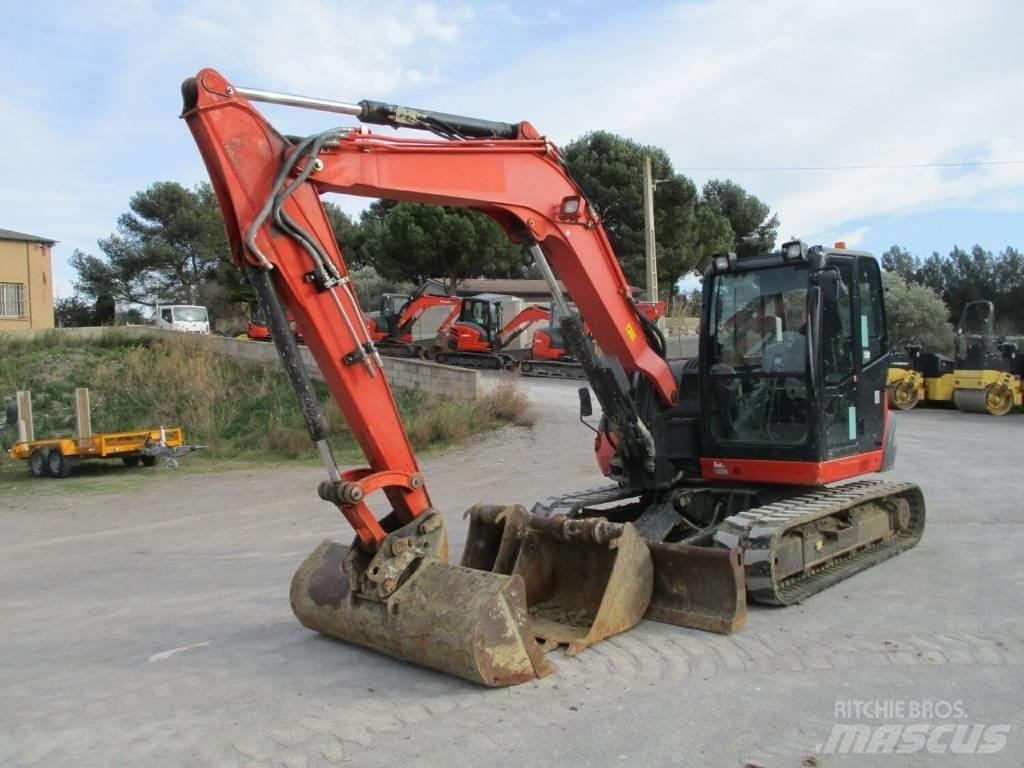 Kubota KX 080-4 Средни екскаватори 7т - 12т