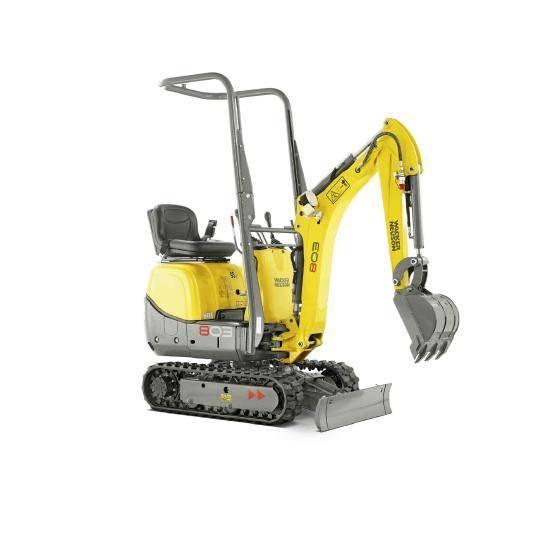 Wacker Neuson 803 Мини екскаватори < 7 т