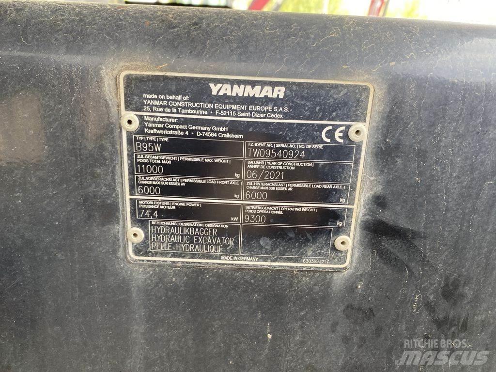 Yanmar B95W Колесни екскаватори