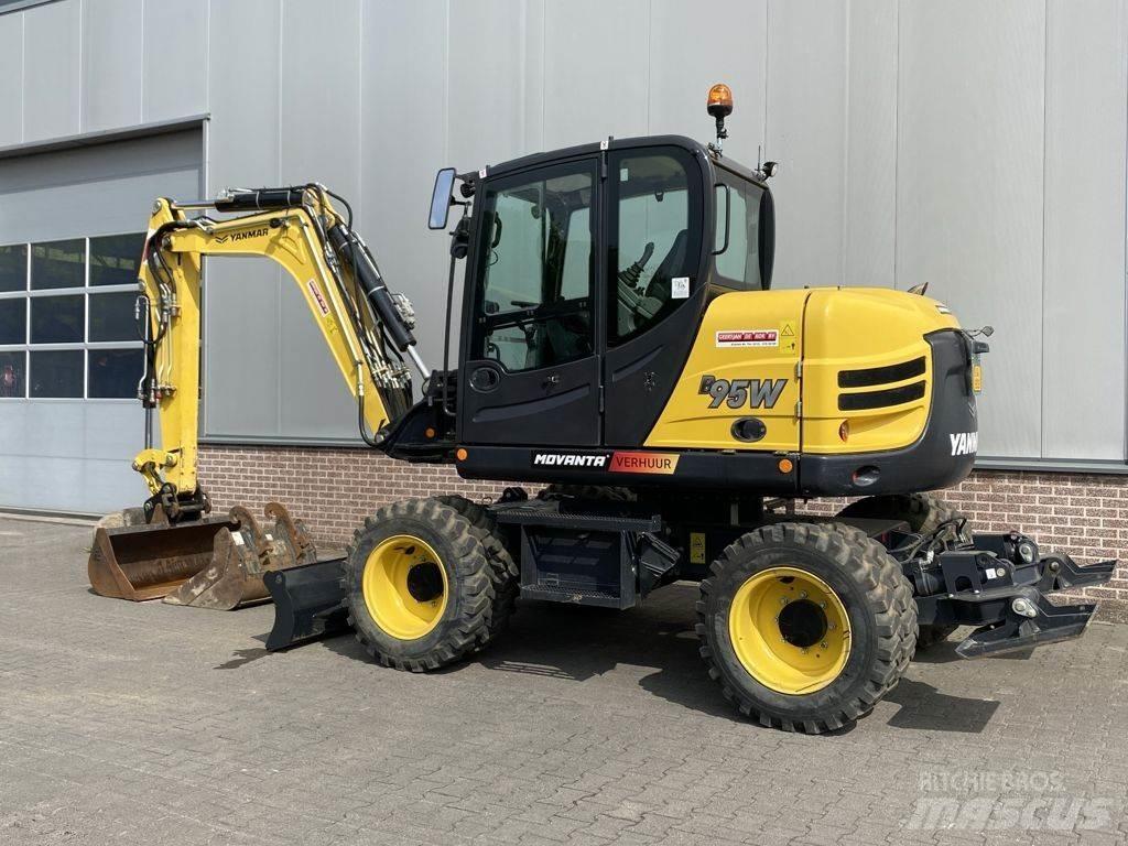 Yanmar B95W Колесни екскаватори