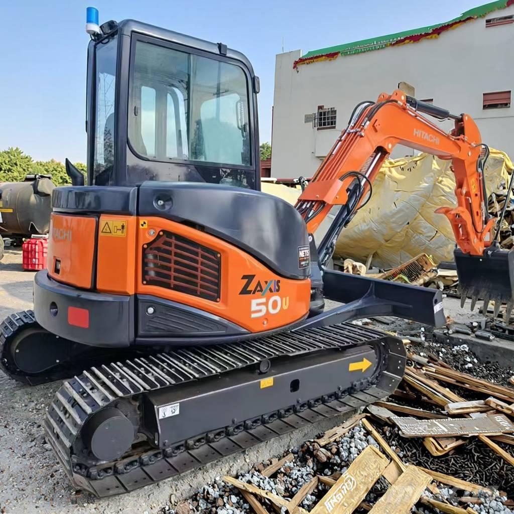 Hitachi ZX 50 U Мини екскаватори < 7 т