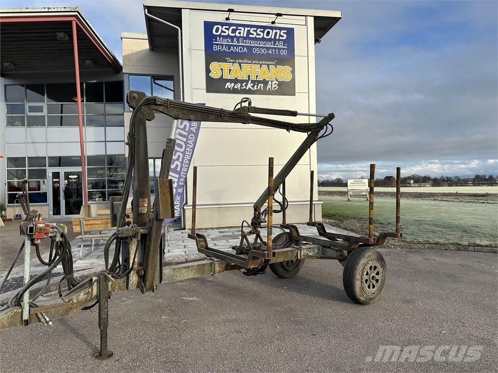  Enkelaxlad Vedkärra Горски ремаркета
