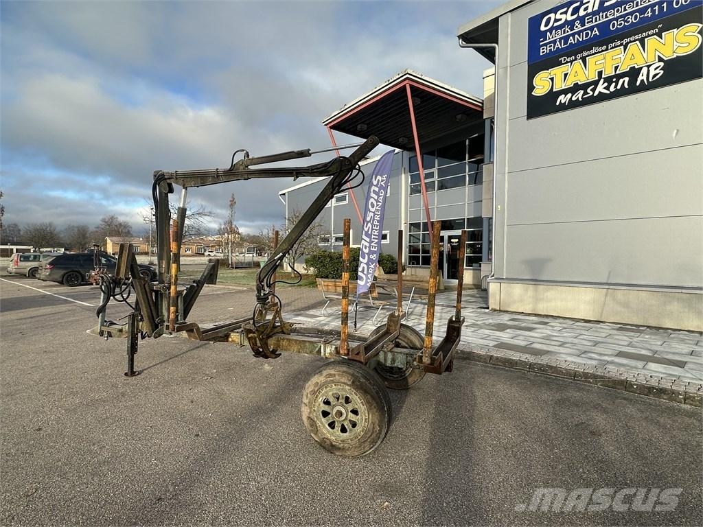  Enkelaxlad Vedkärra Горски ремаркета
