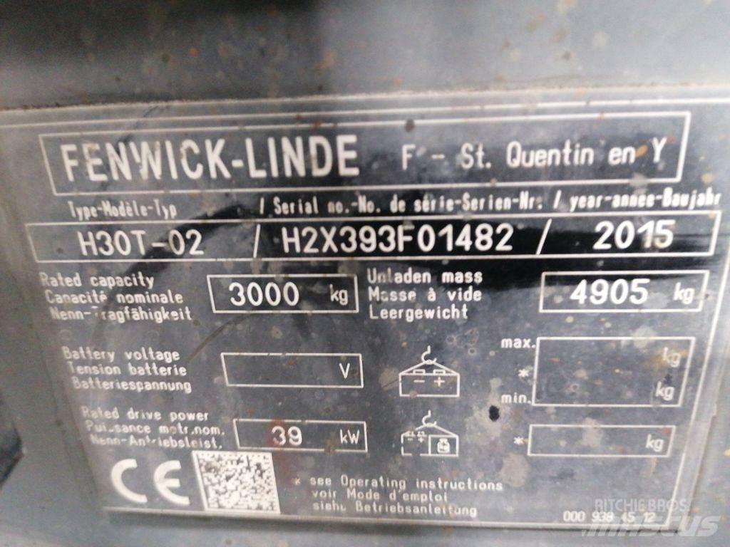 Linde H30T-02 Камиони с АГУ
