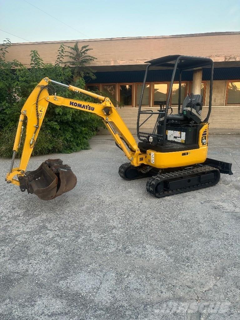 Komatsu PC16R-HS Верижен екскаватор