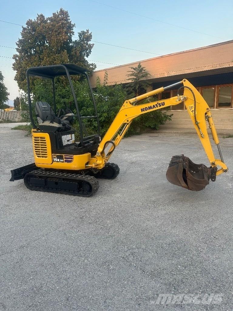 Komatsu PC16R-HS Верижен екскаватор