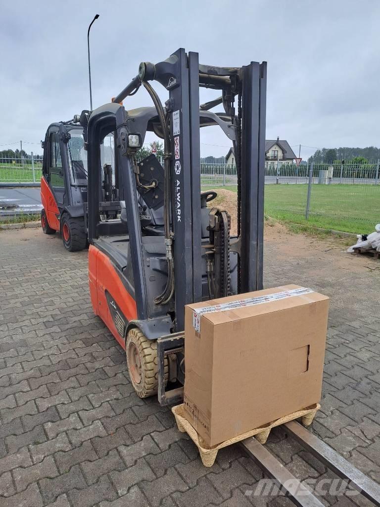 Linde E 16 Електрически вилични кари-повдигачи