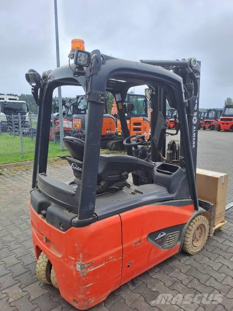 Linde E 16 Електрически вилични кари-повдигачи