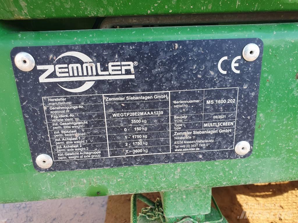 Zemmler MS 1600 Мобилни скрийнери
