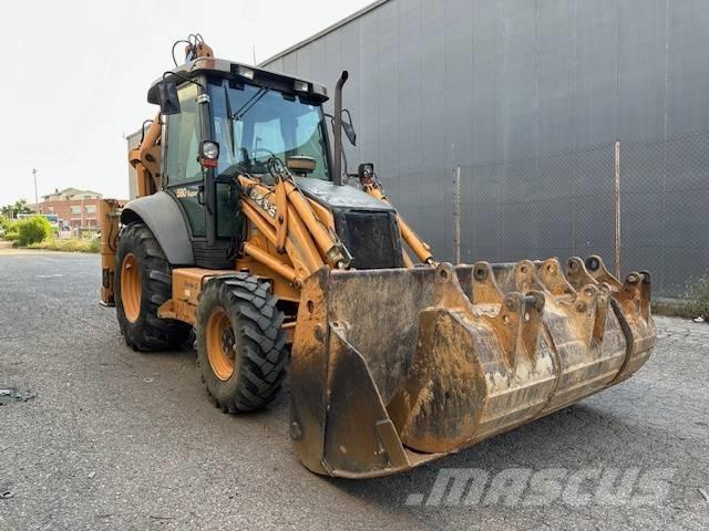 CASE 580 SR-4 PS Товарач със заден ексватор