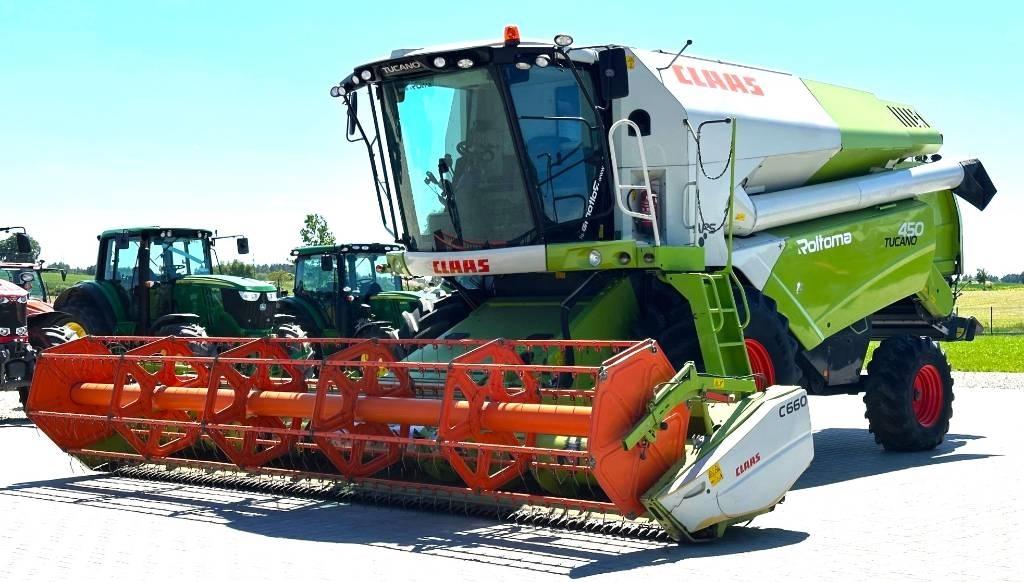 CLAAS Tucano 450 Комбайни