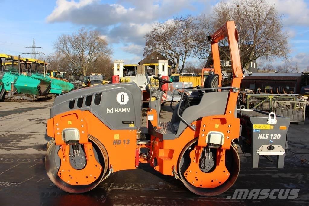 Hamm HD 13 VV Двойни барабанни ролки
