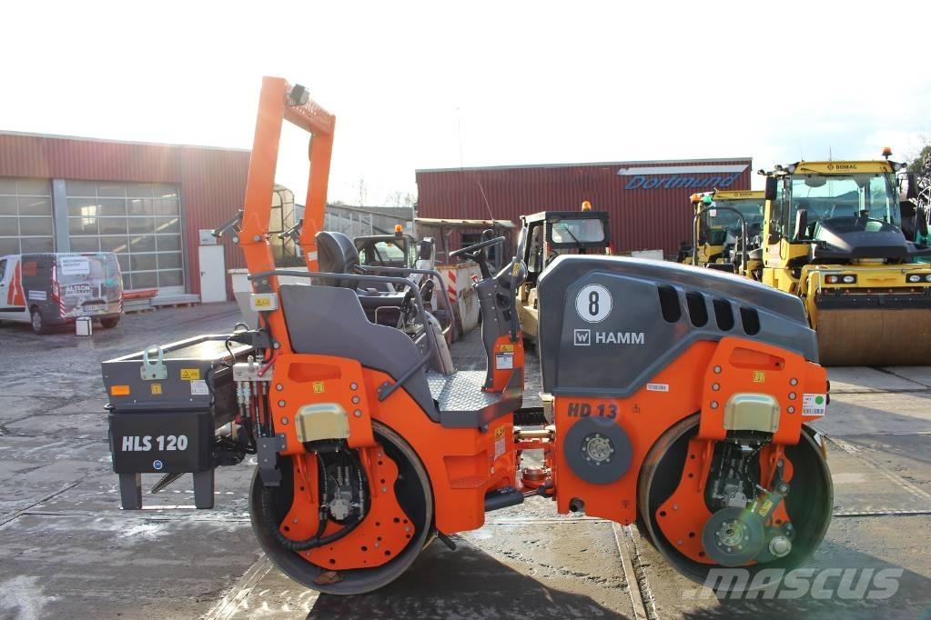 Hamm HD 13 VV Двойни барабанни ролки

