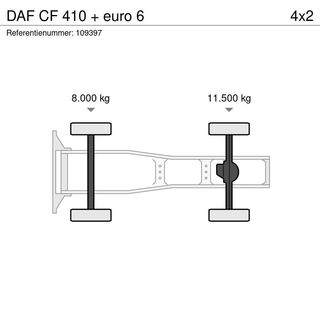 DAF CF 410 + euro 6 Влекачи