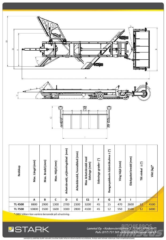 Stark TL7500 Грейдери