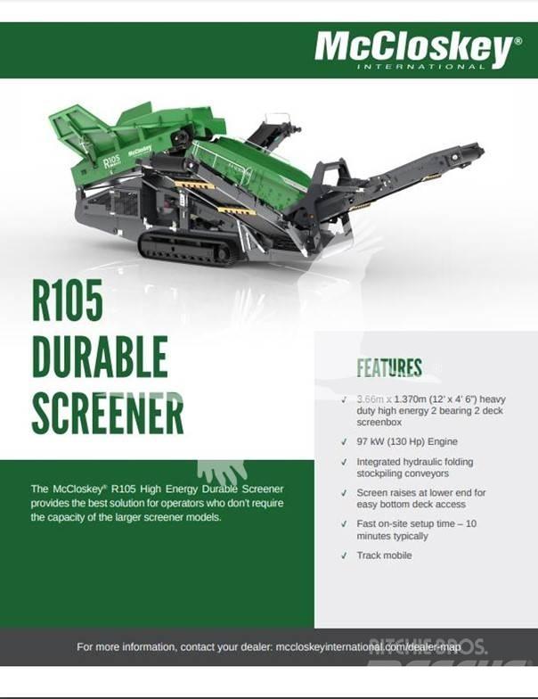 McCloskey R105 Пресяващи и Сортиращи