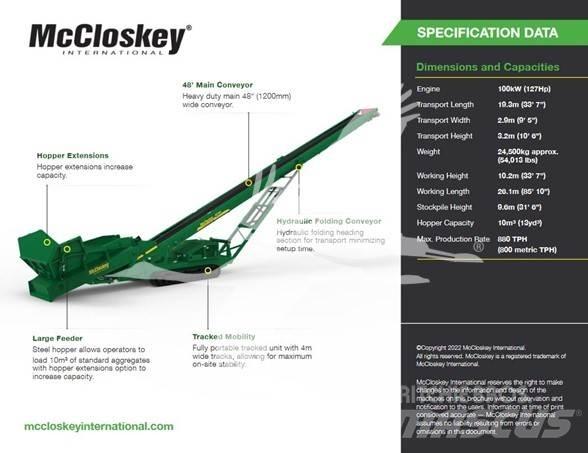 McCloskey RF80 Конвейери
