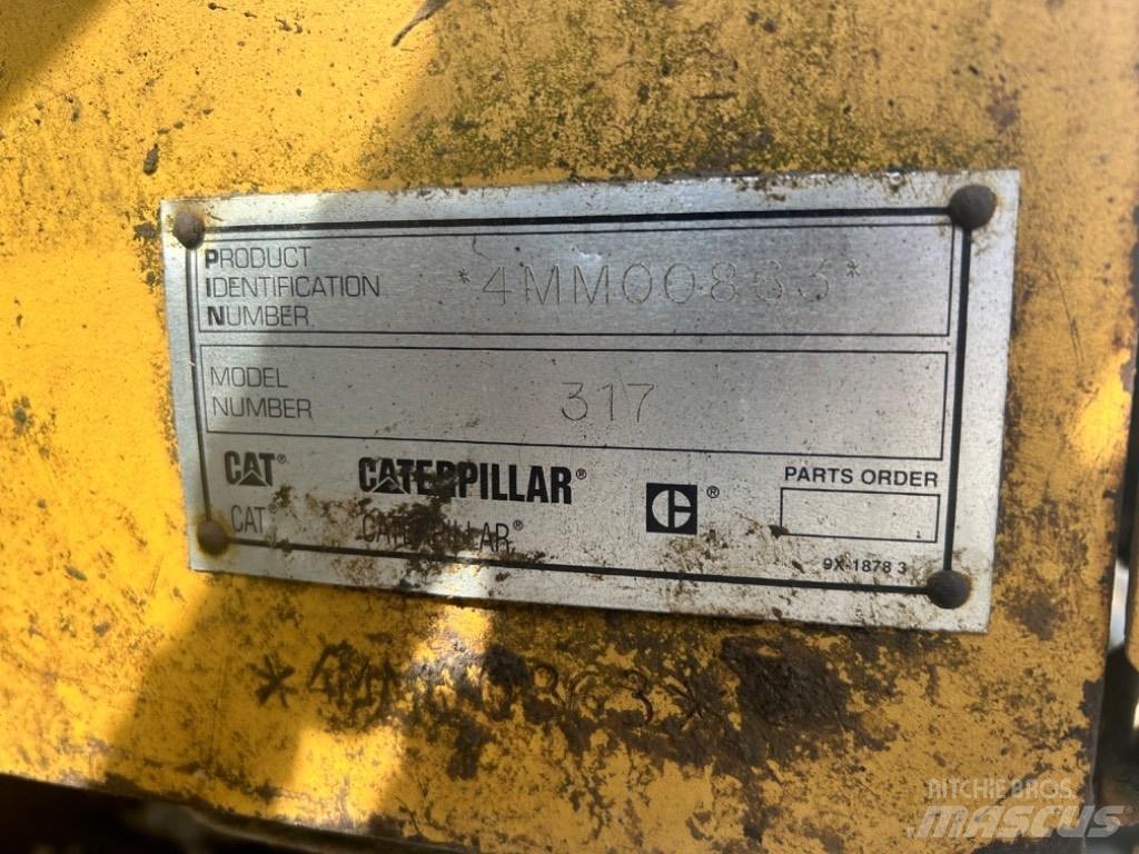 CAT 317 Верижен екскаватор