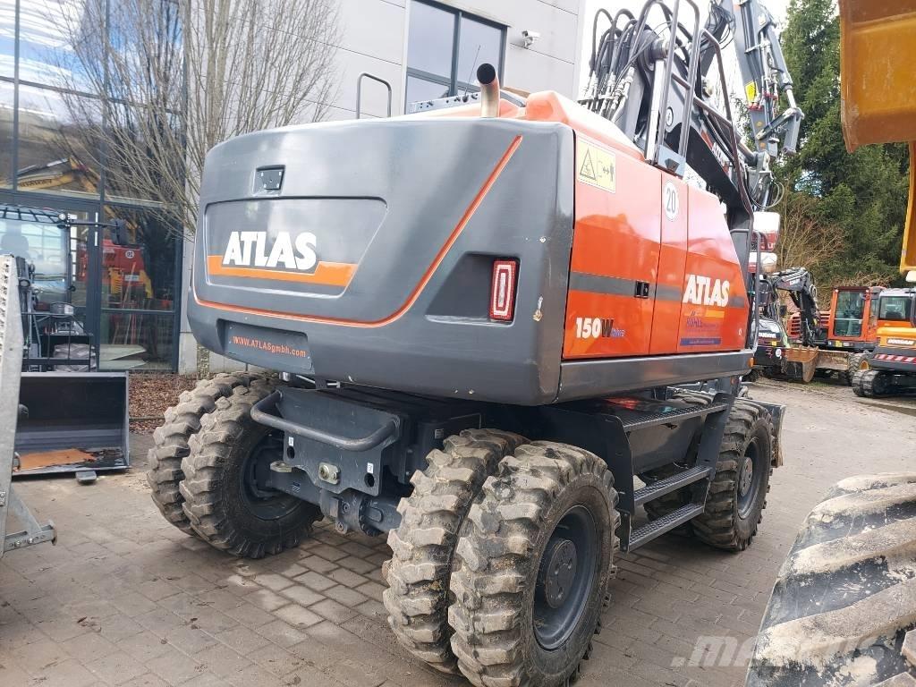 Atlas 150 W Колесни екскаватори