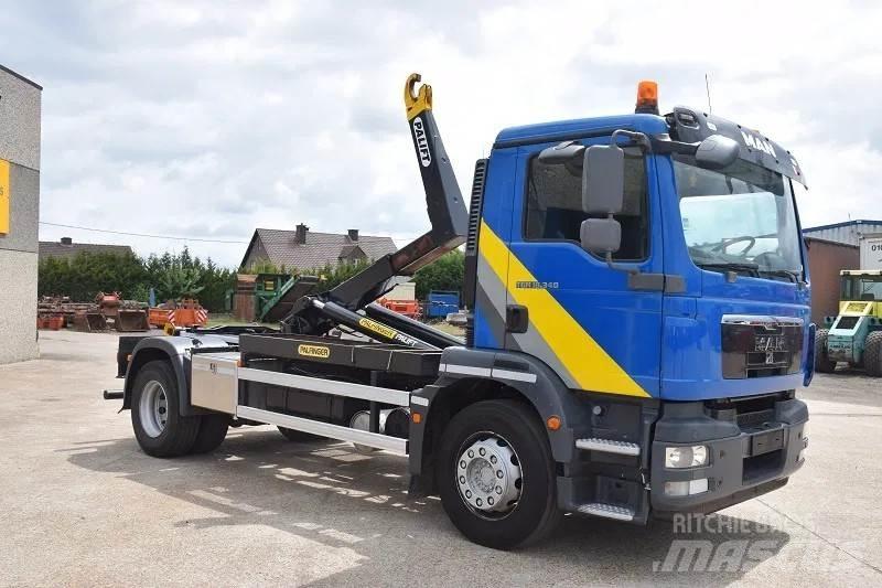 MAN TGM 18.340 Камиони с кран с кука