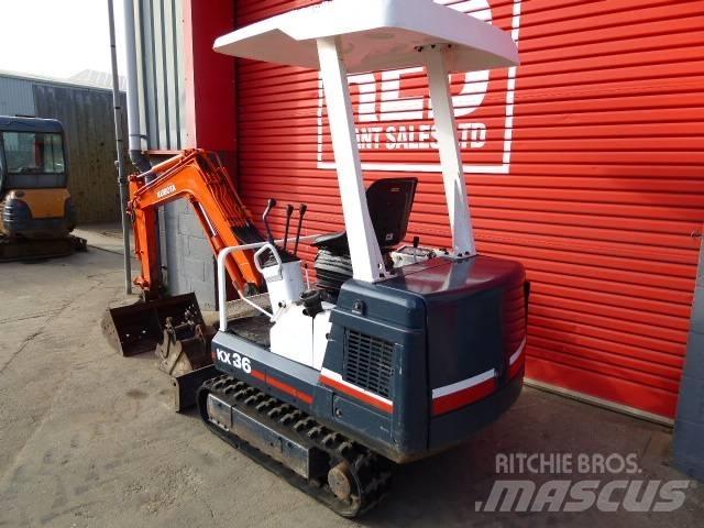 Kubota KX 36 Мини екскаватори < 7 т
