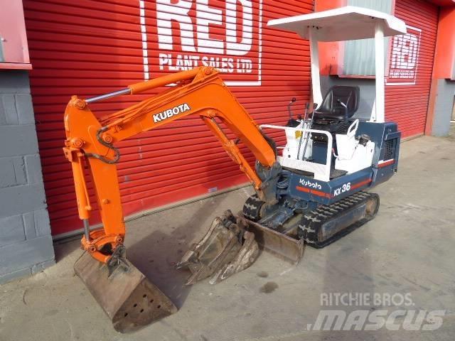 Kubota KX 36 Мини екскаватори < 7 т