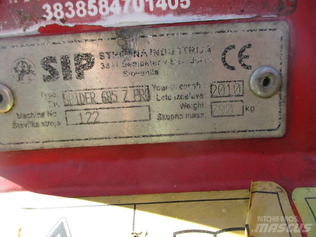 SIP Spider 685/6 Гребла и сенообръщачки