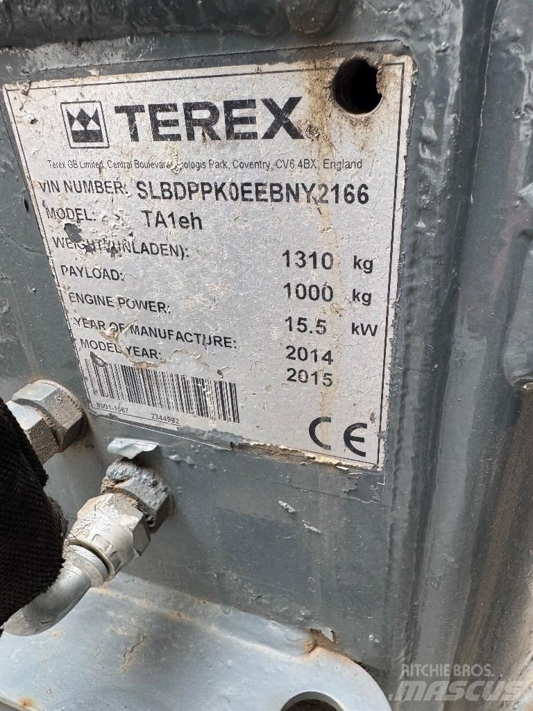 Terex TA 1 EH Странични самосвали