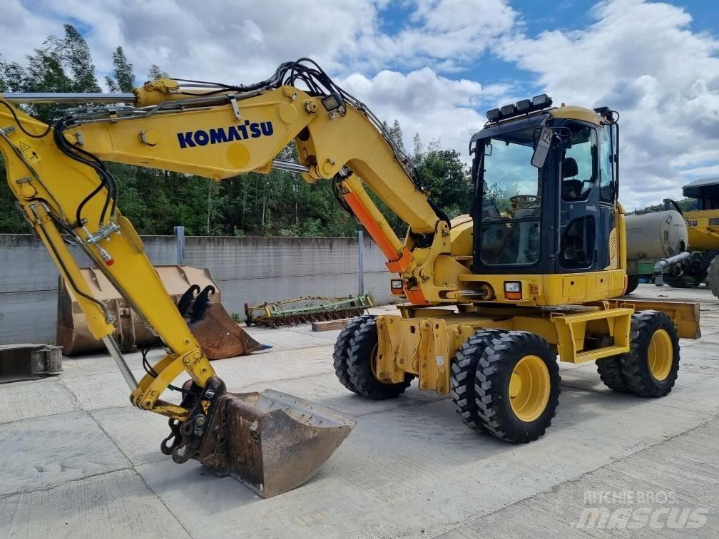 Komatsu PW 118 MR-8 Колесни екскаватори