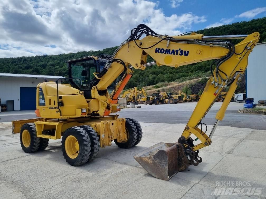 Komatsu PW 118 MR-8 Колесни екскаватори