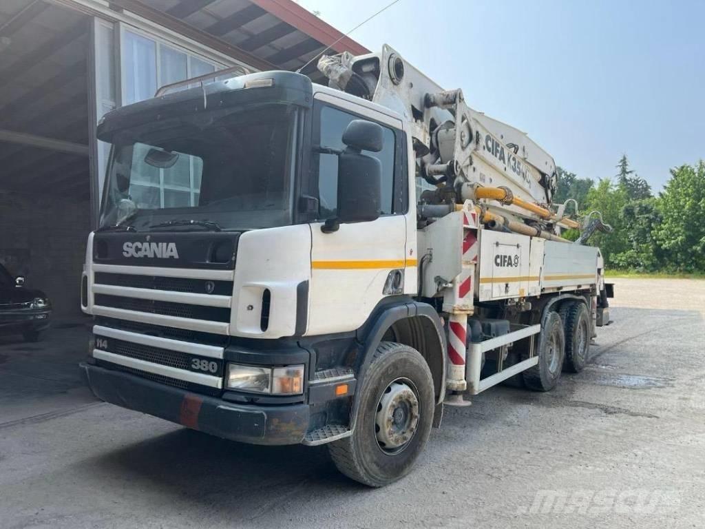 Scania P 114-380 Бетонопомпи
