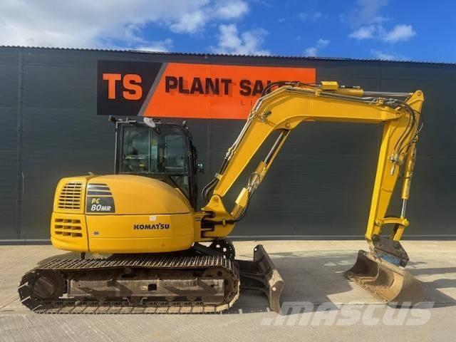 Komatsu PC 88 MR Средни екскаватори 7т - 12т