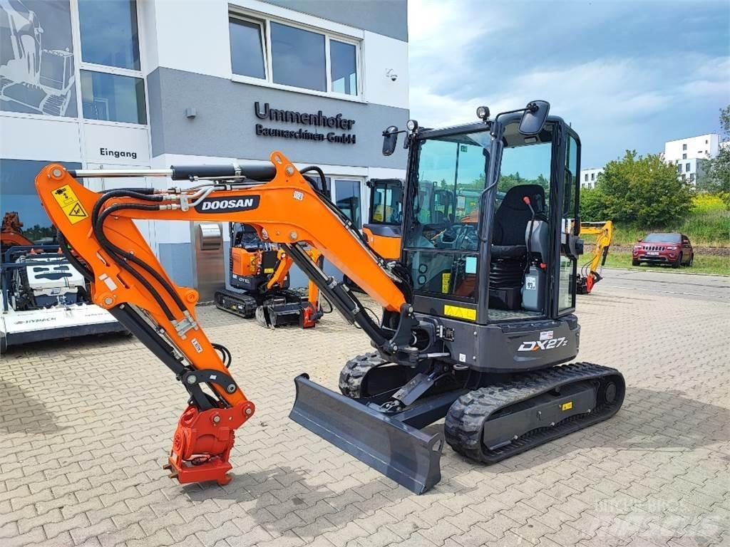 Doosan DX27z Мини екскаватори < 7 т