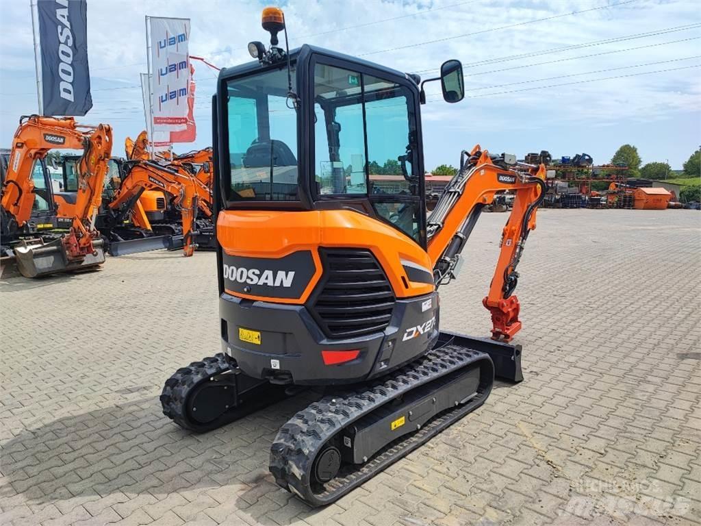Doosan DX27z Мини екскаватори < 7 т