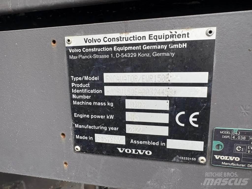 Volvo EWR150E Колесни екскаватори