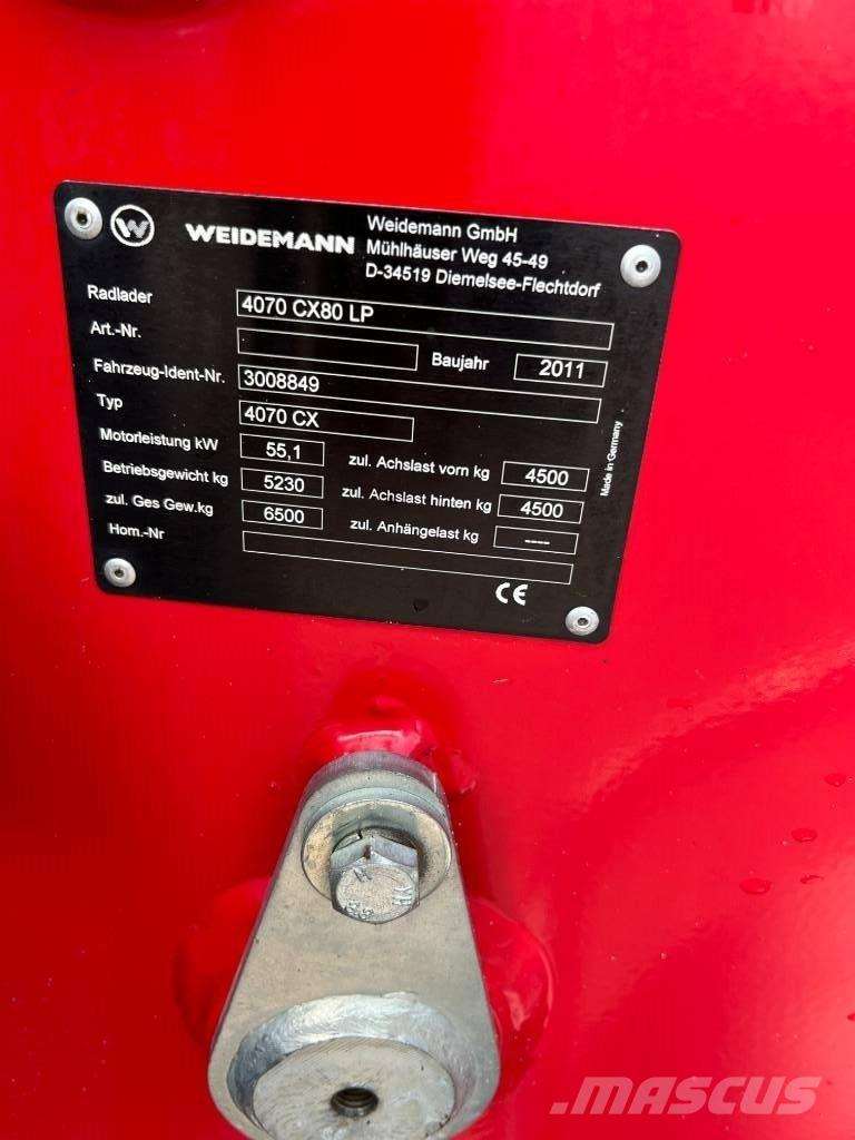 Weidemann 4070CX80LP Колесни товарачи
