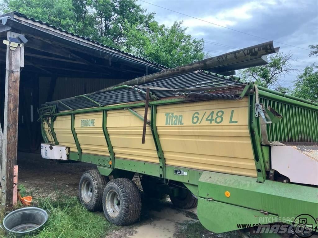 Krone Titan 6/48 L Самотаварещи ремаркета