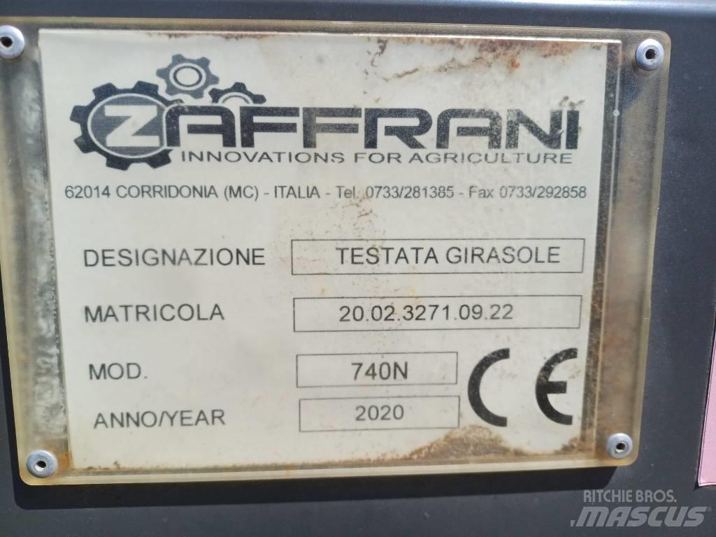  Zaffrani 740N Глави за комбайн