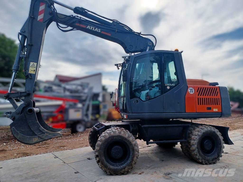 Atlas 150 W Колесни екскаватори