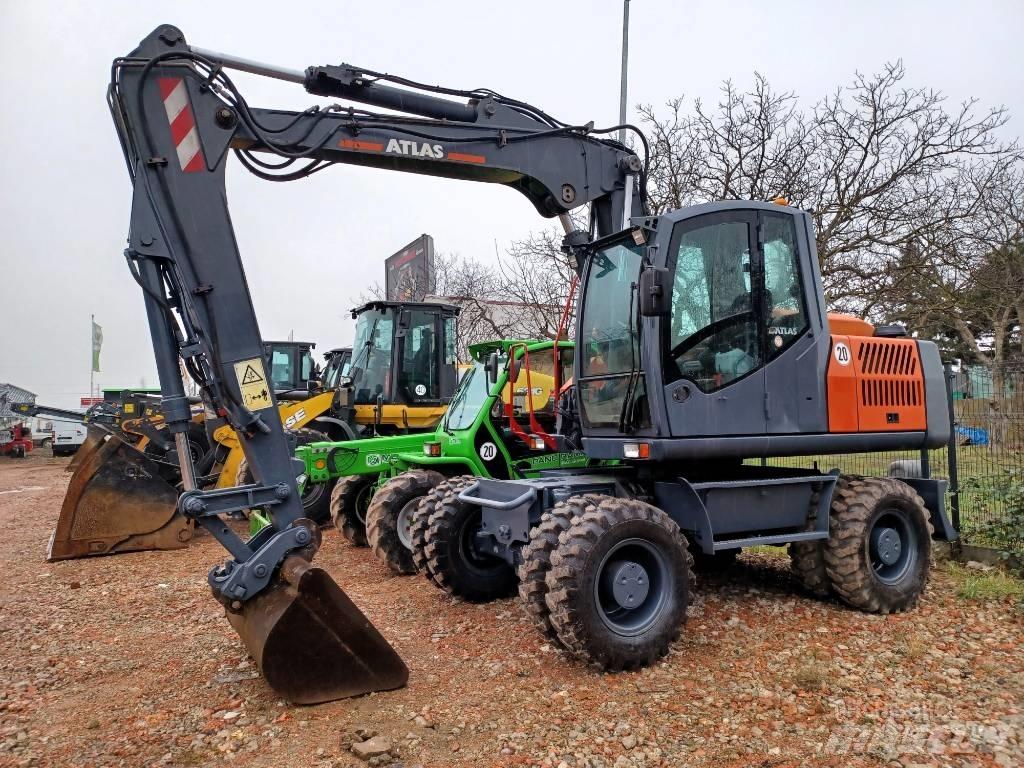 Atlas 150 W Колесни екскаватори