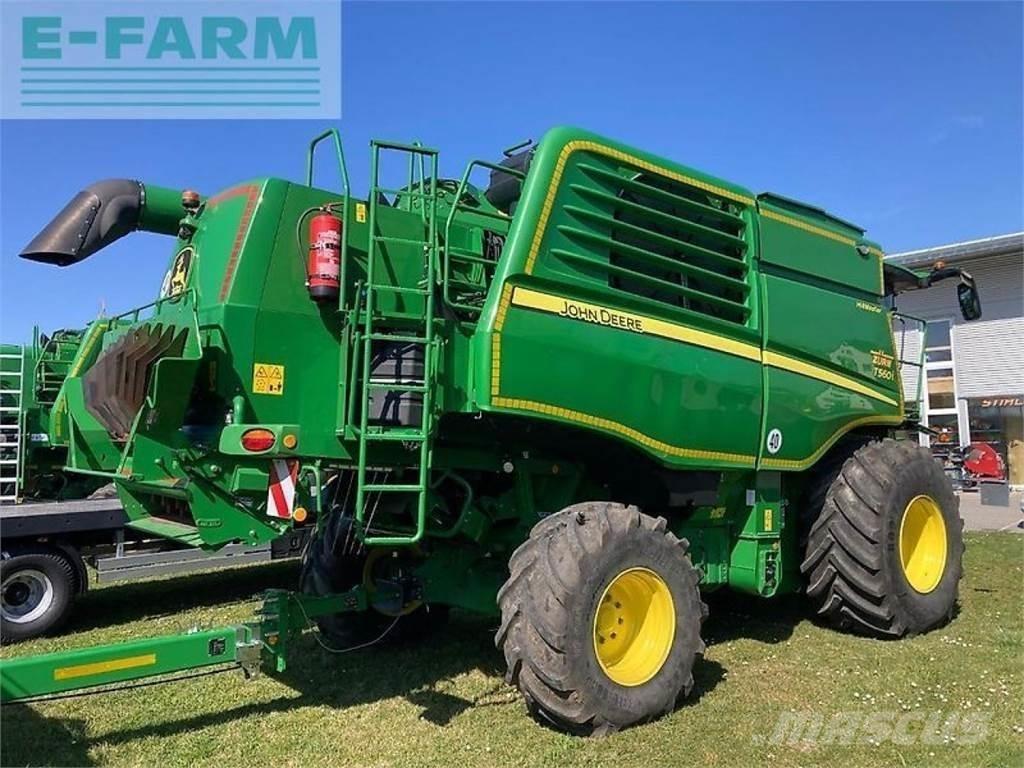 John Deere t560 hm Комбайни