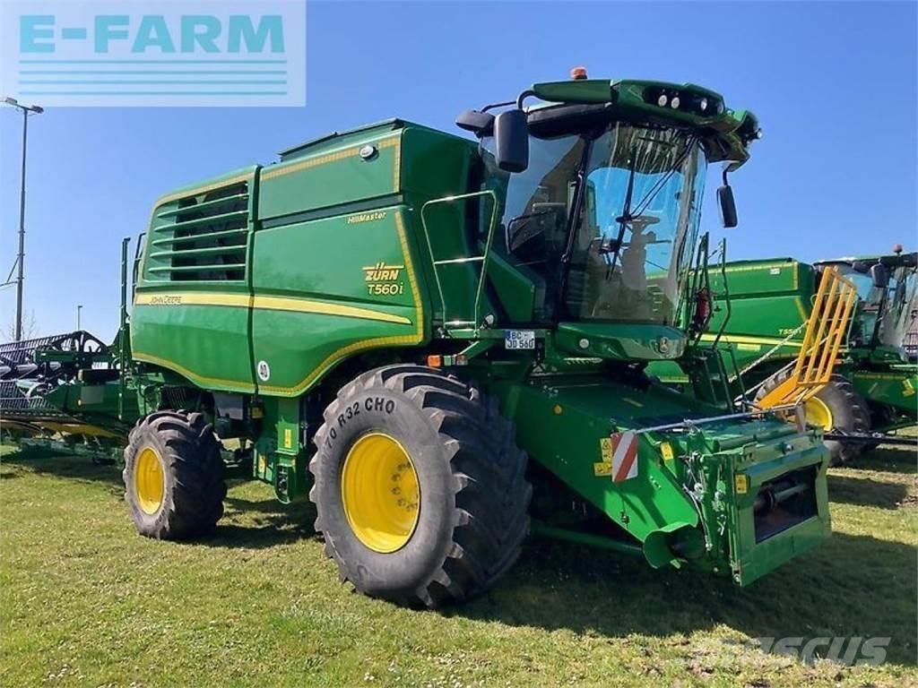 John Deere t560 hm Комбайни