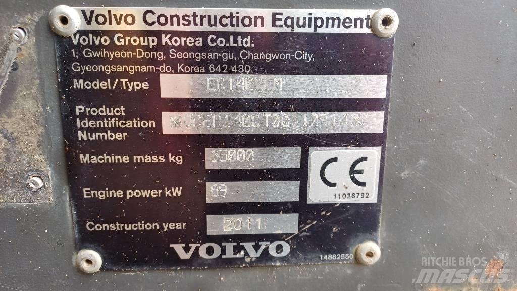 Volvo EC 140 C L M Верижен екскаватор